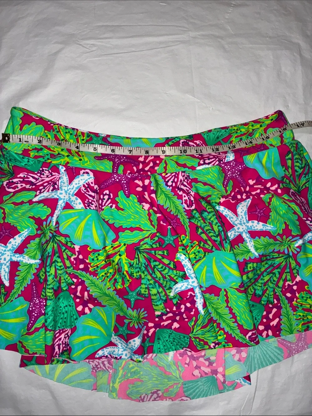 Stella Parker Women’s Pink Tropical Swim Skort Set